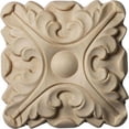 thumbnail image 1 of Ekena Millwork ROS03X03ACMA 3,5 Po x 3,5 Po H x 0,62 Po P Acanthus Rosette- Érable- Accent Architectural, 1 of 1