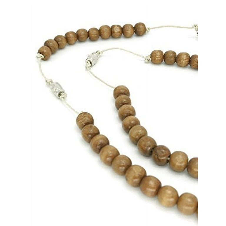 Wood Catholic Wood Rosary Kit, Craft DIY Jewelry Supplies Bead Box