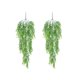 thumbnail image 1 of 2x plantas de hojas largas de eucalipto artificiales, follaje verde para decoración de fiestas-1 Zulema Enredadera de eucalipto artificial, 1 of 8