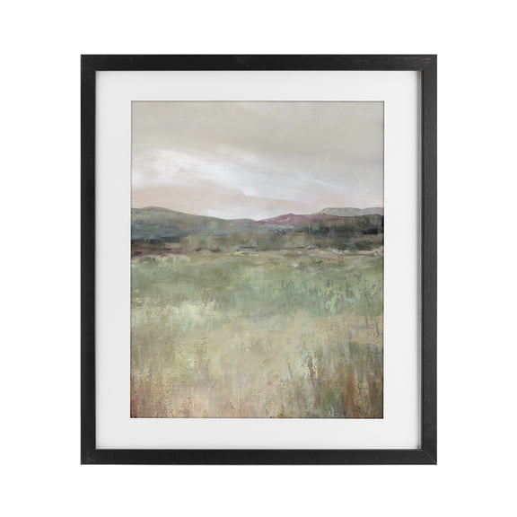 Stupell Industries Contemporary Abstract Glimpse of Spring Black Framed Print Under Glass, 13 x 16, by Carol Robinson