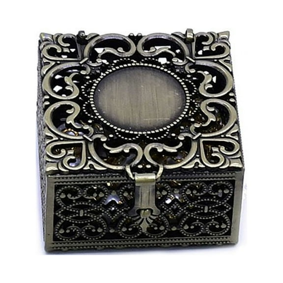 TONKBEEY Rosary Beads Box Luxury Style Cross Prayer Rope Organization Boxes Holder for Mother Grandmother Catholic Praying Orname