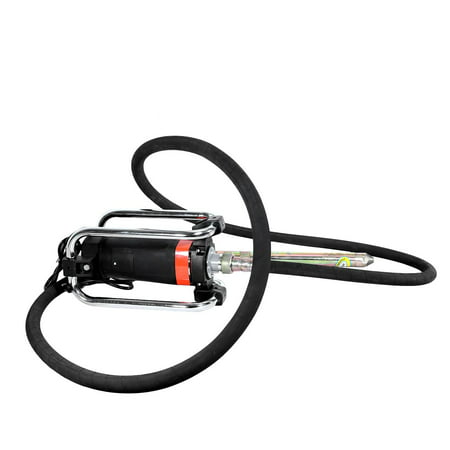 1100W Electric Concrete Vibrator w/ 14-3/4 Ft Poker to Remove Air Bubbles (Best Way To Remove Oil From Concrete)