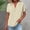 Tops-99Beige, variant on Gamivast Womens Linen Shirts V-Neck Loose Fit Tunic Tops Soft Lightweight Button Detail Short Sleeve Blouse Casual Daily Weekend Holiday Wear