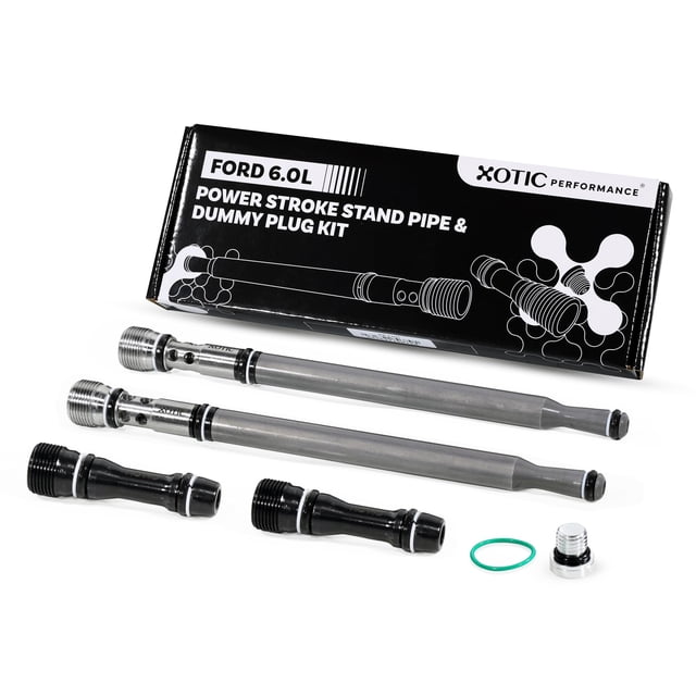 Kit de tubos de alimentación de combustible Xotic Performance para Powerstroke 6.0L