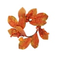 thumbnail image 1 of Candle Garland, Artificial Maple Leaf Candle Rings, for Cafe Bar Farmhouse Party, 1 of 9