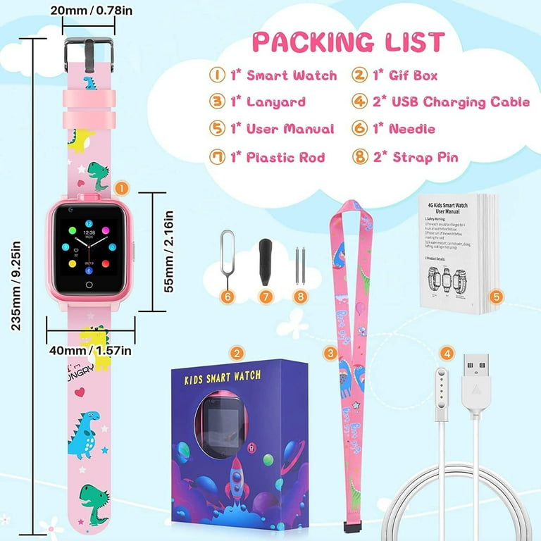 Porodo Setracker2 Kids Smartwatch Porodo 4G Kids Smart Watch With