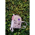 thumbnail image 6 of Natural handmade mini hemp backpack, eco-friendly stylish unisex casual backpack for Hiking, Traveling and many more (Mushroom Red), 6 of 6