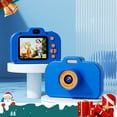 thumbnail image 2 of Cámara digital Pisexur para niños, cámara frontal y trasera de 48 MP, protección ocular anticaída, regalo de cumpleaños o festivo para niños, electrónica infantil, organizador de electrónica., 2 of 8