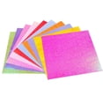 thumbnail image 1 of 400pcs Shining Glitter Folding Paper DIY Craft Paper Wrapping Origami Pearlescent Paper, 1 of 8