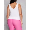 thumbnail image 3 of Womens Plus Size Scoop Back Tank Top, 3 of 3