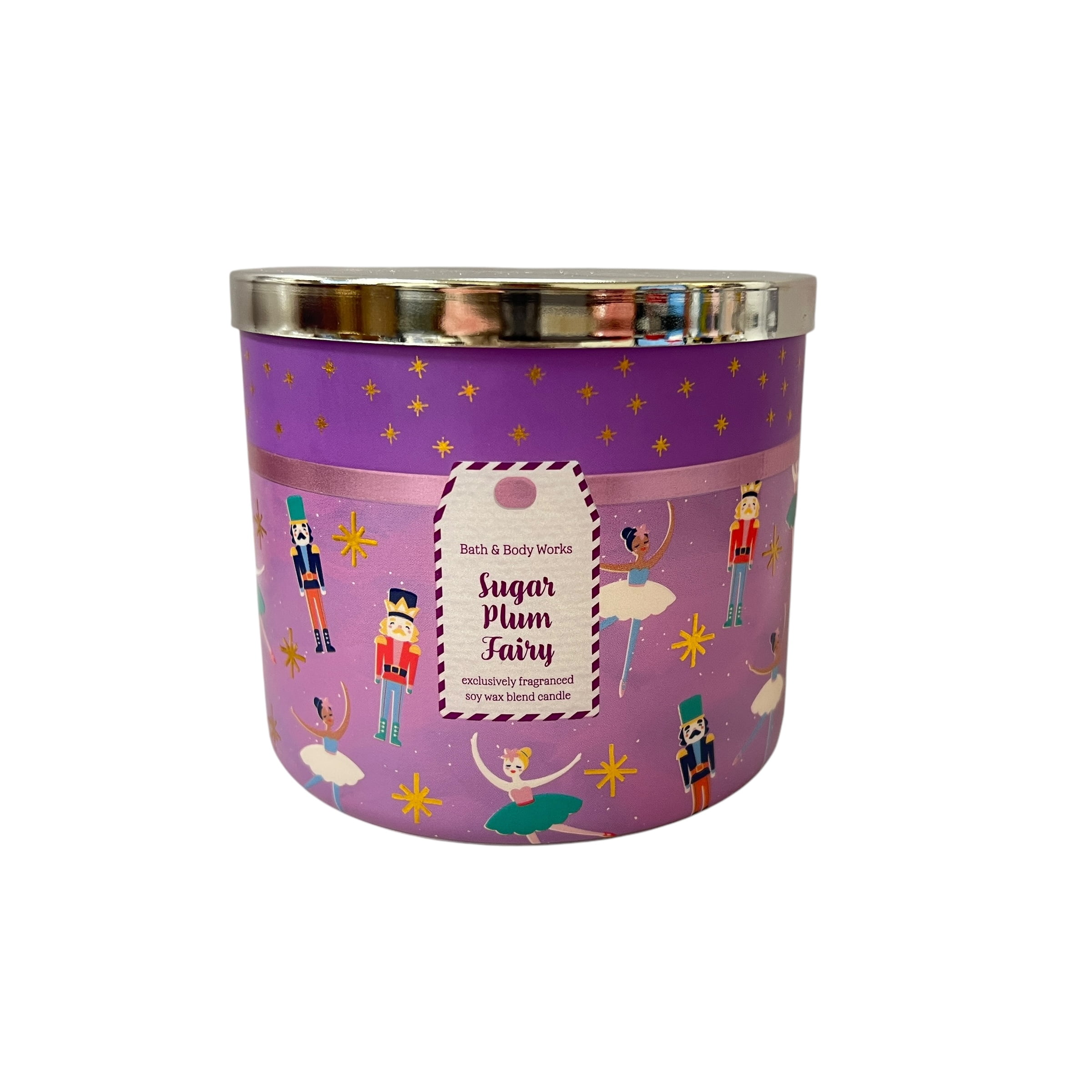 Bath & Body Works Sugar Plum Fairy 3 Wick Scented Candle 14.5 oz