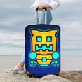 thumbnail image 3 of Lsque Geometry Dash Printed Luggage Cover, Travel Luggage Protector,Scratch and Dirt Resistant, Fits 18-32 Inch Luggage - Large, 3 of 9