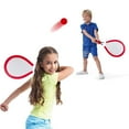thumbnail image 4 of PD Play Day Jumbo Racket Game, Item Includes 2 Rackets and 2 Balls, Age Suitable for 3 and up, 4 of 5