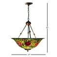 thumbnail image 3 of Dale Tiffany Dark Brown Rose Bush Hanging Fixture, 3 of 3
