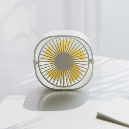 

USB Charging Mini Desktop Fan Portable Plug-in Electric Fan for Offices and Homes