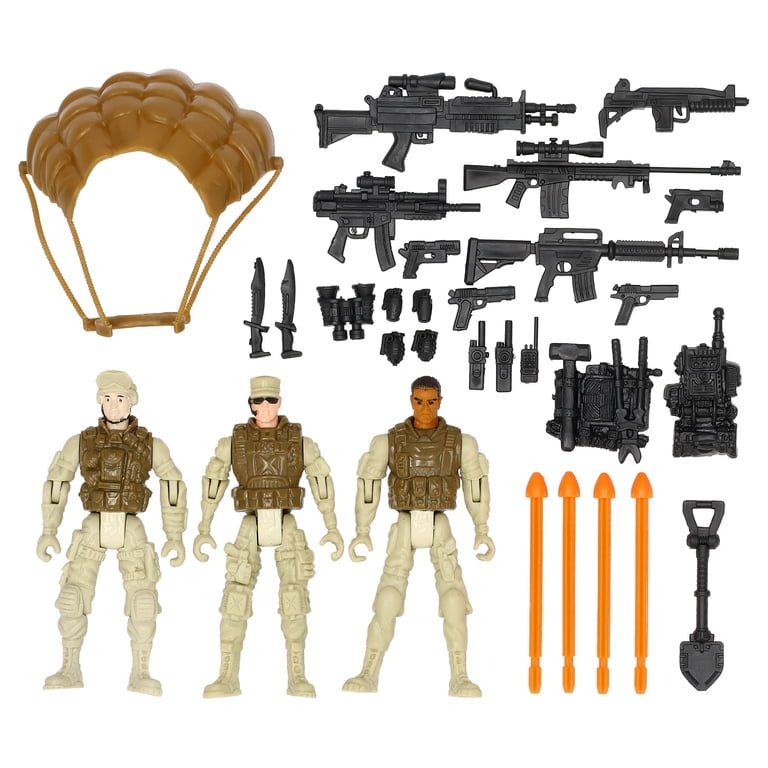 Adventure Force Giant Military Helicopter Play Set, 37 Pieces photo 5