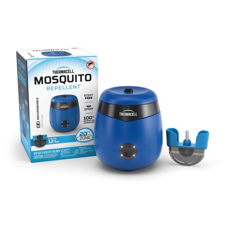 ThermaCELL E55 Rechargeable Mosquito Repeller Highly Effective Rechargeable Mosquito Repellent Royal Blue
