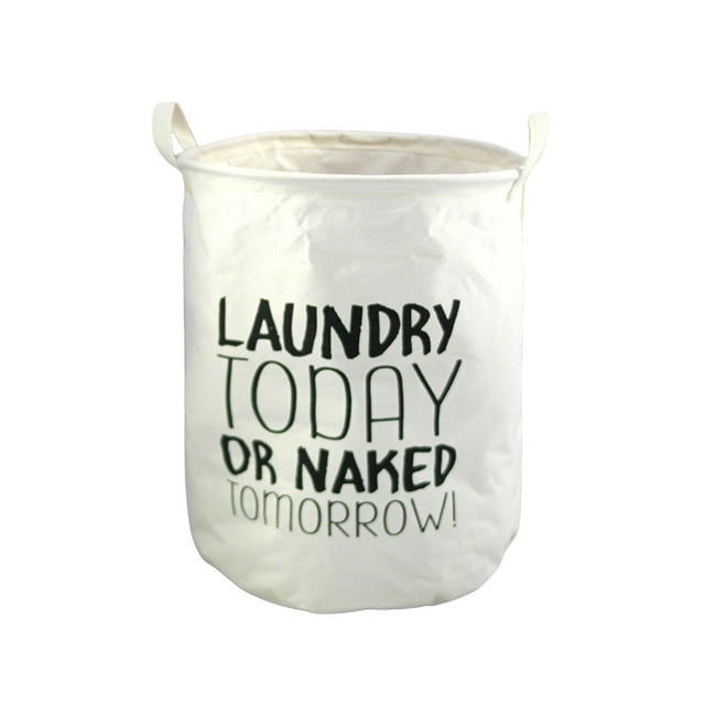 Wdhugt Foldable Storage Basket Large Capacity Laundry Hamper With Handle For Home Organization Clothes Toys Pattern E E