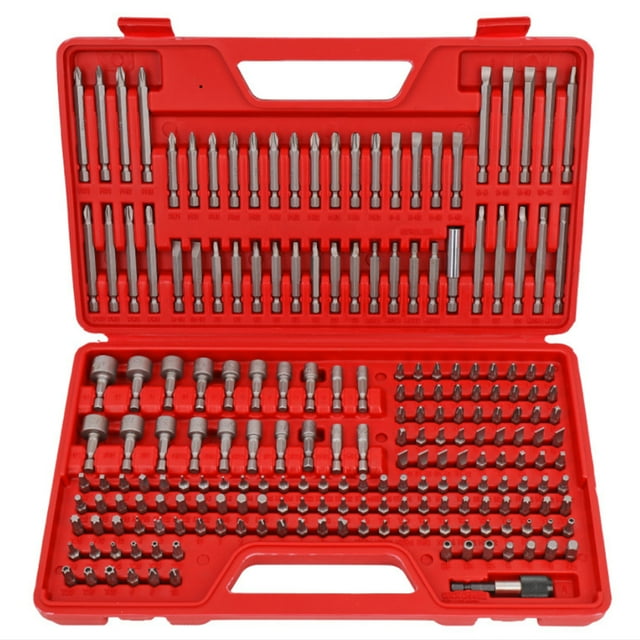 Amdohai 208Pcs Magnetic Screwdriver Bit Set Impact Ready Drill Driver Bits Tool Kit