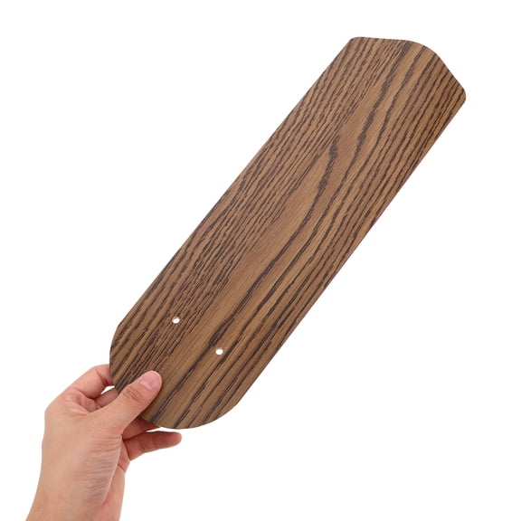 OUNONA Wood Grain Pattern Plastic Ceiling Fan Blade Replacement for Indoor Fan Repair Parts