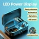 thumbnail image 4 of 1 par de auriculares inalámbricos LED en la oreja, manos libres, IPX5, impermeables, compatibles con Bluetooth, V5.0, auriculares, negro Inevent EL004788-01B, 4 of 7