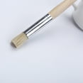 thumbnail image 4 of 6pcs/set Professional Paint Brushes Round Pointed Tip Nylon Hair Wooden Handle Artist Acrylic Brush for Acrylic Watercolor Oil P, 4 of 6