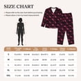 thumbnail image 4 of Sigee Vintage Psychedelic for Women’s Pajama Sets Long-Sleeved Pjs Sets for Women 2 piece Sleepwear-Small, 4 of 7