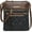 Monogram Black, variant on Dasein Women's Two-Tone Vegan Leather Crossbody Bag, Multicolor