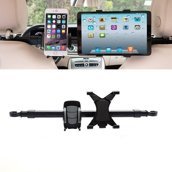 WHAMVOX 2 in Car Tablet Holder Mobile Phone Tablet Holder Seat Back Phone Holder Black