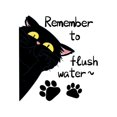 thumbnail image 4 of MYG Cute Cat Wall Stickers Creative Funny Cat PVC Self Adhesive Decals Sticker, 4 of 9