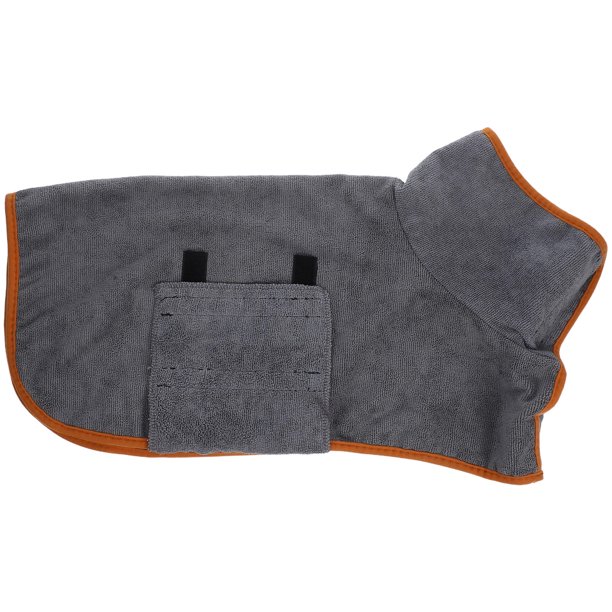 Houderco Toalla Bata Para De Mascotas Con Material Absorbente Y Portátil Para