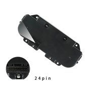 68268190AA Front Temperature Climate Control Module For Dodge Ram 1500 2500 2014-2018 For Ram 1500 Classic 2021-2023, AC Heater Climate Control Panel Replace# 68186217AD 68236776AB-black-A