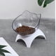 thumbnail image 1 of 15elevated Cat Food Bowls With Silicone Pet Mat, Plastic Bowl With Stand, 1 of 3