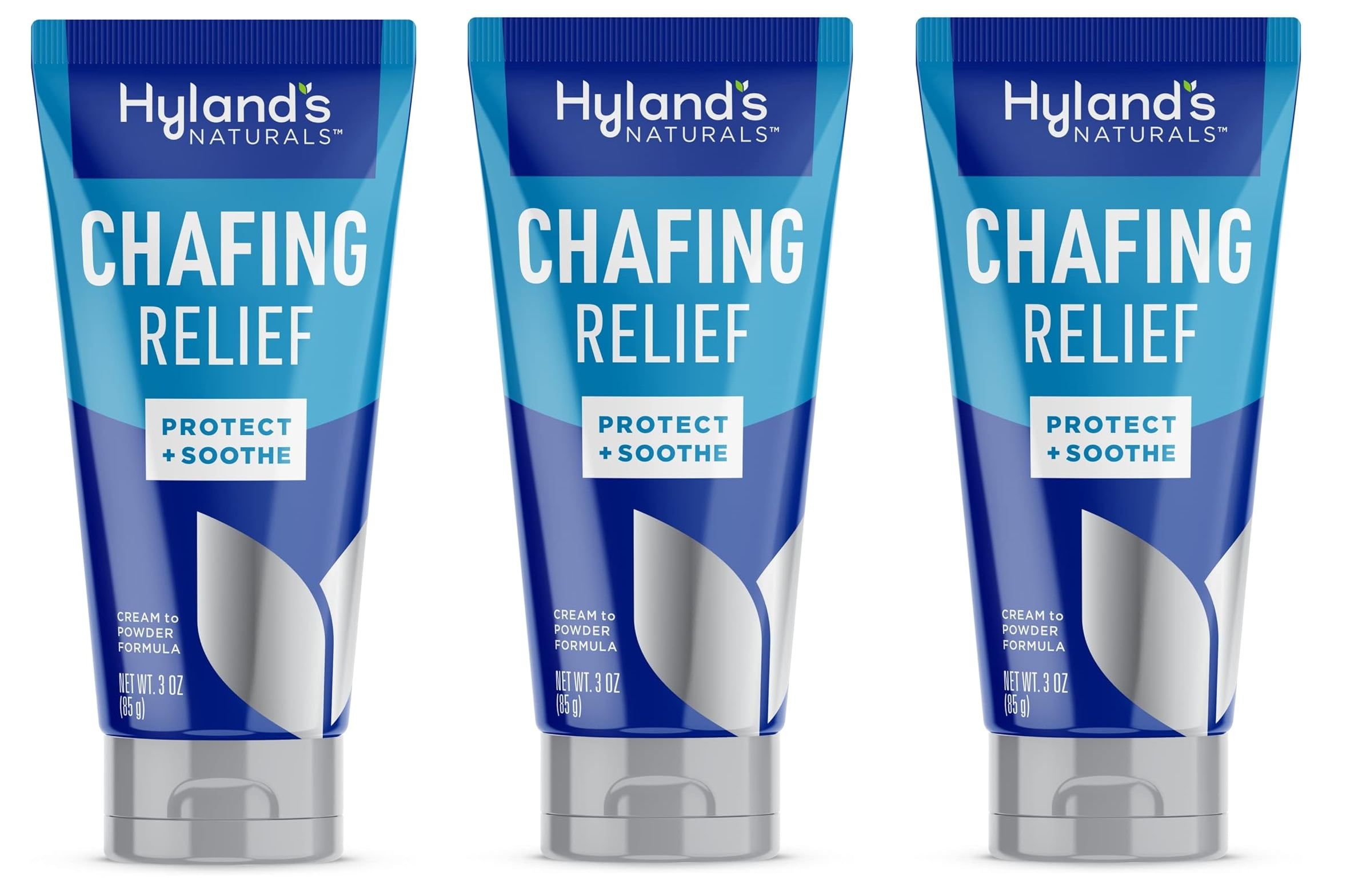 Hyland's Naturals Chafing Relief, Cream to Powder Formula, Women's Anti  Chafing Cream - 3 Ounce