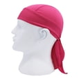 thumbnail image 1 of Outdoor Sports Tools Solid Color Breathable Motorcycle Wrap Biker Hat Unisex Headscarf Bandana Cap Gift for Husband Father Son, 1 of 7