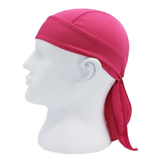 Outdoor Sports Tools Solid Color Breathable Motorcycle Wrap Biker Hat Unisex Headscarf Bandana Cap Gift for Husband Father Son