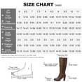 thumbnail image 4 of Pennysue Women Knee High Boots Dark Brown Wide Calf Chunky Heel Booties For Women 9M, 4 of 6