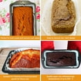 thumbnail image 5 of Topboutique Loaf Tin Liners Disposable Cake Liners Loaf Tin Bread Tin Liners Baking Tin Liners Mini Loaf Tin Liners Kitchen Craft Non Stick Cake Tin Liners - 40 Pcs, 5 of 7
