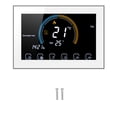 thumbnail image 3 of Smart Thermostat, Memory Function Power-off Data Memory Thermostat Color Backlit LCD Screen  For Testing Tool For Household BHT-8000GC-Blanc, 3 of 8