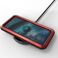 thumbnail image 5 of Dteck Case For Samsung Galaxy A51 4G (6.5 inch),Shockproof Armor Rugged Rubber Metal Aluminum Tempered Glass Screen Protective Hybrid Back Phone Case Cover ,Red, 5 of 5