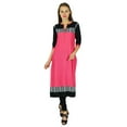thumbnail image 2 of Phagun Indian Designer Bollywood Kurta Women Ethnic Kurti Cotton Tunic Dress, 2 of 5