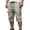 Gray, variant on Men's Cargo Shorts Capris Pants Stretch Drawstring Pant Summer Flat Front Loose Fit Trousers with Pockets Black L