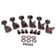 thumbnail image 1 of Clavijas cerradas completas Cuerdas electrónicas Sintonizador de guitarra Teclas de equipos de cuerda Accesorios de instrumentos musicales Suministros de instrumentos musicales 6 piezas AweSitey OD003130-00, 1 of 7