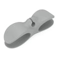 thumbnail image 3 of Clip Cable Autoadhesivo Alimentación Goma Enrollador Enchufe (4 Piezas Gris), 3 of 8