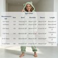 thumbnail image 6 of OGLCCG Girls Fleece Zip Up Jumpsuits Kids Hooded Rompers Long Sleeve Soft Fuzzy Onesie Warm Cute Winter Clothes(Mint Green,7-8 Years), 6 of 6