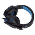 thumbnail image 1 of Computer Headset, Adjustable Volume Comfortable Luminescent PC Game Headsets 40mm Drive Unit  for Laptop for  for PC Black + Blue, 1 of 8