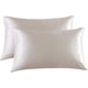 thumbnail image 1 of Funda de almohada de satén para el cabello y la piel, paquete de 2 - Fundas de almohada de tamaño estándar - Fundas de almohada de satén con cierre de sobre Ormromra LRWJ057-3, 1 of 6