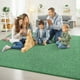 thumbnail image 2 of Alfombra Rug Chicrug 122x183 cm con Espuma Viscoelástica Verde y Blanca de Pelo Bajo, 2 of 7