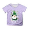 thumbnail image 2 of WEAIXIMIUNG T-Shirt à Manches Courtes pour Enfants Imprimé Décontracté 110, 2 of 4