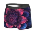 thumbnail image 2 of Balery Bohemian Vintage Pattern Men's Boxer Briefs, Soft and Breathable Cotton Underwear with nylon Waistband-X-Large, 2 of 9